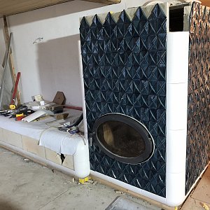 Aufbau Kachelofen mit Brunner HKD 9 SK