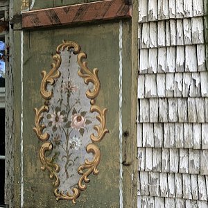 alter Fensterladen