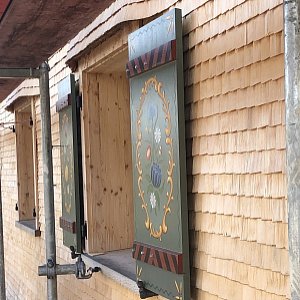 Holzschindel Fassade